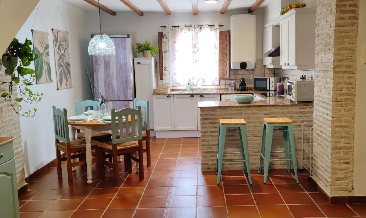 Masia De San Juan Casa Numero 1 En Castillo Con Piscina Y Aire Acondicionado Сегорбе Екстериор снимка